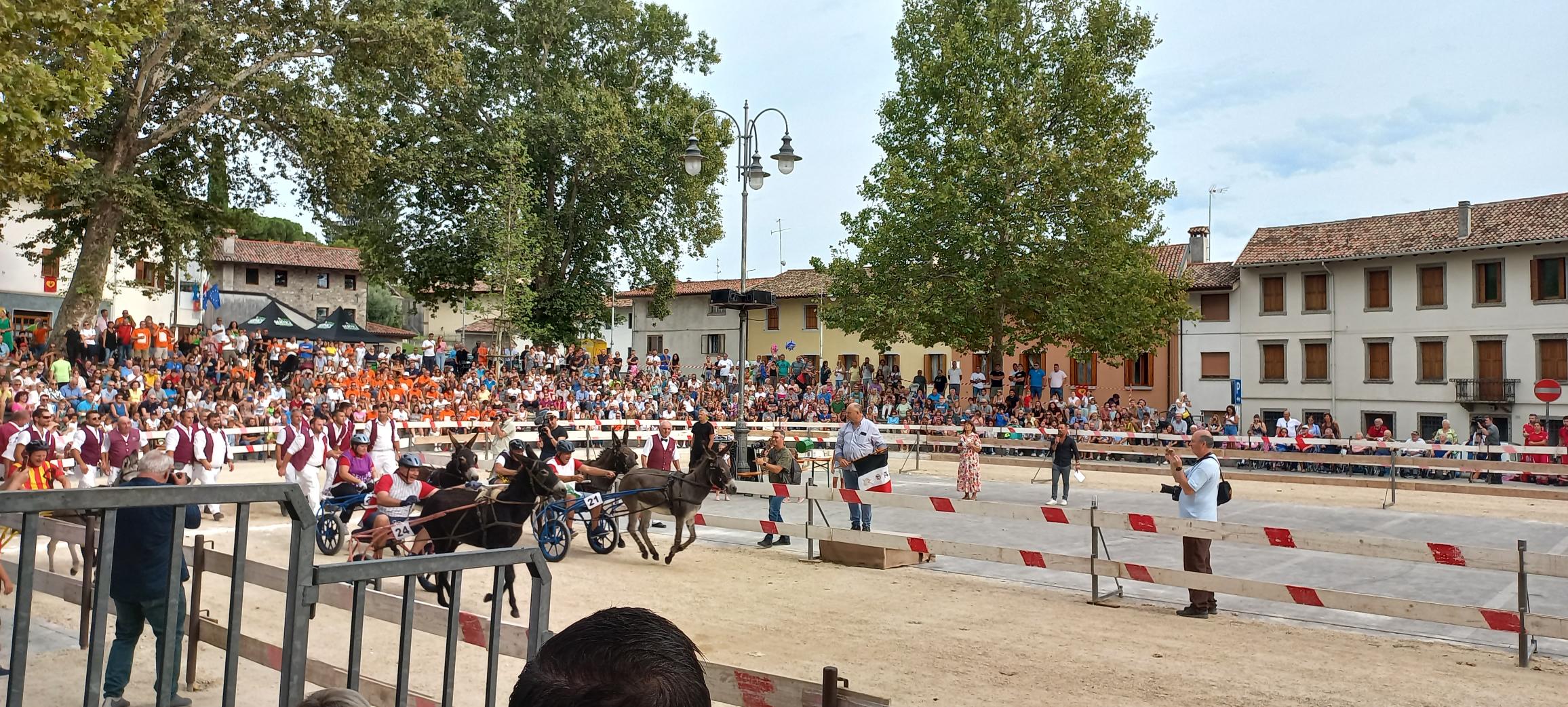 EVENTI. BORDIN A FAGAGNA: CORSA ASINI IDENTIFICA FVG E ATTIRA TURISTI